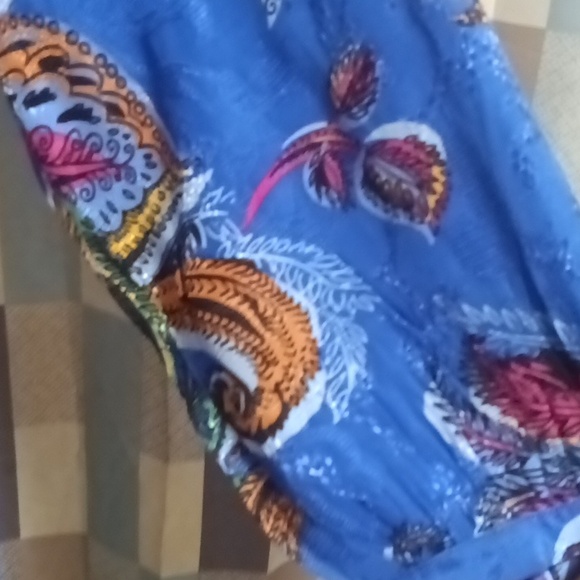 FINAL PRICE NWOT MAEVE by Anthropologie floral paisley print mock collar dress - Picture 8 of 16